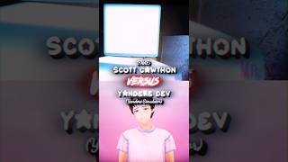 Scott Cawthon vs Yandere Dev fnaf10 fnaf yanderesimulator scottcawthon yanderedev wis edit [upl. by Pickar396]