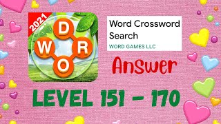 Word Crossword Search  Level 151170  TUTORIAL  ANSWER wordcrosswordsearch tutorial answer [upl. by Aihsinat96]