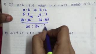 Tnpsc  Maths  Ratio amp Proportion in tamil  part 1 [upl. by Hardman]