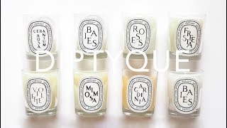 Diptyque Candles  Collection and Review [upl. by Edals]