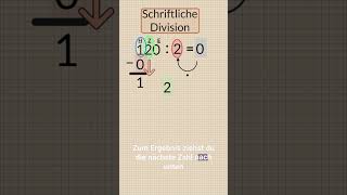 Schriftlich dividieren  leichterklärt maths mathematics education lernen tricks edutok [upl. by Curley]