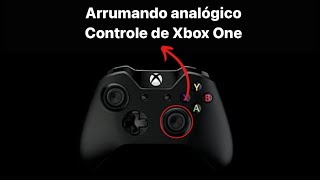 Como arrumar Analogico controle Xbox One drift analogico Xbox One [upl. by Karlan]