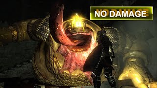 NO DAMAGE Demons Souls Remake Adjudicator Boss [upl. by Macrae]