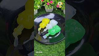 Yellow White amp Green Jelly Popsicle  icecream popsicle shortvideo [upl. by Bergeron369]