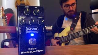 MXR M82 Bass Envelope Filter Quick Demo [upl. by Lenni27]