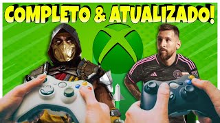 Como JOGAR com DOIS CONTROLES no XCLOUD  CELULAR e PC [upl. by Photima]