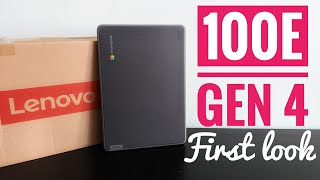 Lenovo 100e Chromebook Gen 4 Economy Classroom 2023 [upl. by Socin]