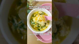 Sup Dori Telur mpasi recipe resep food cooking fyp [upl. by Nikkie874]