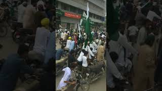 Labbaik Bolden market rally😍💪🇵🇸youtubeshorts rally labbaik [upl. by Anyek]