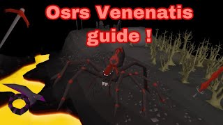 OSRS Venenatis Guide 2020 Range Only Safe Spot [upl. by Lairea]