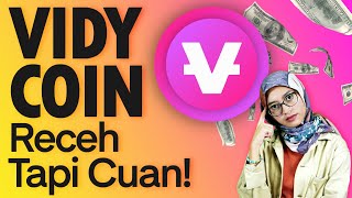 VIDY amp VidyCoin Nonton iklan dibayar Crypto GRATIS Gimana Prediksinya [upl. by Iznek232]