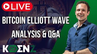 🔴Bitcoin Elliott Wave Analysis amp QampA  Trading Psychology  chatting [upl. by Siuqramed365]