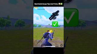 Best Quick Scope Tips And Tricks 🤯✅ pubgmobile mrijazplays pubgtips tipsandtricks [upl. by Annaerb]