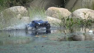 RC Truck HydroplaningBest Of RCFRENZY Hydroplaning [upl. by Dido2]