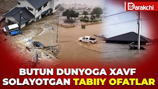 BUTUN DUNYOGA XAVF SOLAYOTGAN TABIIY OFATLAR KO‘RILGAN TALOFATLAR KO‘PMI [upl. by Nnylahs]