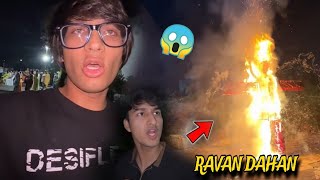 Ravan Ko Jalaa Diya Sourav Joshi Ne 😱  Sourav Joshi vlogs [upl. by Ricoriki863]