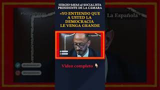 SAYAS deja planchado al socialista GÓMEZ DE CELIS que intenta silenciarlo españa pedrosanchez pp [upl. by Lilybelle]