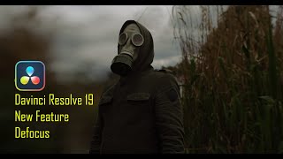 Davinci Resolve 19 Brand New Feature Defocus Background [upl. by Croydon]