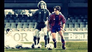 Xavi Hernandez ● Barcelona B vs Real Madrid Castilla ● 199798 [upl. by Lenette733]