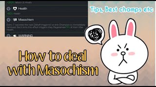 How to fight Masochism Tips and Trick Marvel contest of Champions [upl. by Nedda]