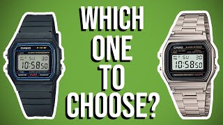 Casio F91w vs Casio A158  Which one to choose [upl. by Seigler636]