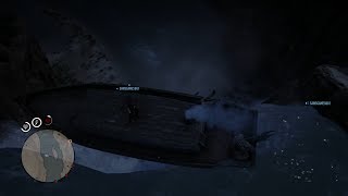 steamboat over the Manteca Falls Red dead redemption 2 water fall [upl. by Ettenot926]