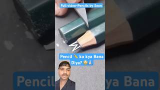 Pencil Carving Art Fancy letter Design pencilcarving art pencilart asmr T irishartist [upl. by Gosnell]