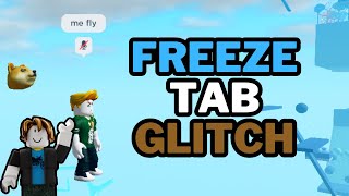 How to Freeze Tab Glitch in Roblox  The Pro Panda [upl. by Prichard]