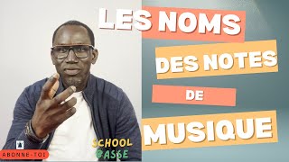 Les noms — des notes — de musique [upl. by Leirbma]