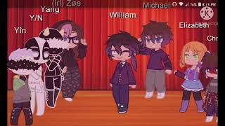 Singing Battle  Afton Family vs Ocs  first Singing Battle [upl. by Ymmij]