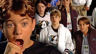 D2 The Mighty Ducks Cast GOOFS OFF Behind the Scenes Flashback [upl. by Cher736]