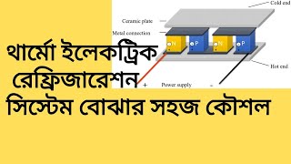 থার্মো ইলেকট্রিক রেফ্রিজারেশন সিস্টেম। Thermoelectric Refrigeration System in Bangla [upl. by Yelnats681]