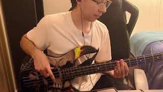 Konosuba Op 2 Bass cover [upl. by Atihcnoc]