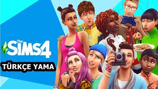 The Sims 4 TÜRKÇE YAMA  NASIL TÜRKÇE YAMA YAPILIR [upl. by Oretos301]