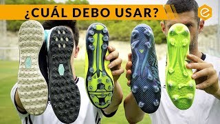 GUÍA DE SUELAS DE BOTAS DE FÚTBOL versión 2017 [upl. by Soloma]