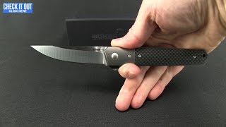 Boker Kwaiken Tuxedo Folding Knife Overview [upl. by Ateloj]