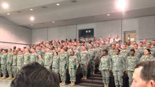 Creed of the NonCommissioned Officer NCO  Pauls Warrior Leader Course Graduation  24JAN14 [upl. by Schonfield]