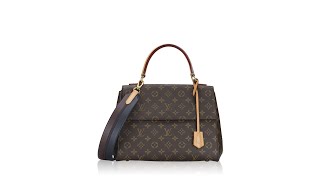 Louis Vuitton Monogram Cluny MM Bordeaux Navy [upl. by Esilehc]