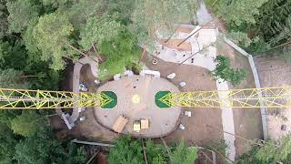 80 Meter Sling Shot  Merlin And The Magic Circle ONRIDE Video Freizeitland Geiselwind NEW 2021 [upl. by Hoisch]