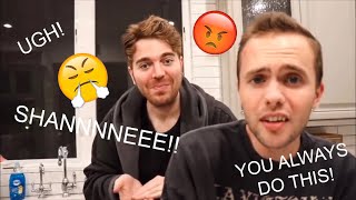 Ryland Adams Getting Annoyed at Shane Dawson for One Minute Straight [upl. by Meggi]