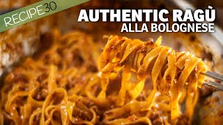 Look no further How to cook Authentic Ragù Alla Bolognese with Tagliatelle [upl. by Nahk]