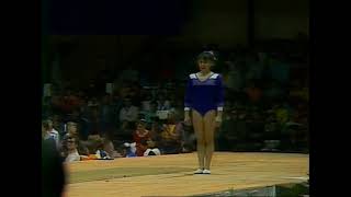 AA 1977 European Championships Martine Pidoux FRA VT 9 200 [upl. by Elene]