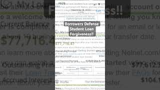 Student Loan Forgiveness DebtConfession Full Video on my channel [upl. by Gromme]