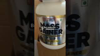 Mass gainer dietfirst massgainer creatine gainingweight musclegain musclegaindiet dietplan [upl. by Hodgson966]