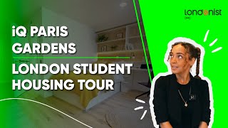 Best Student Accommodation in London   IQ Paris Gardens Tour [upl. by Winzler]