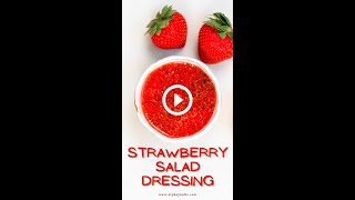 Strawberry Salad Dressing [upl. by Evelin177]