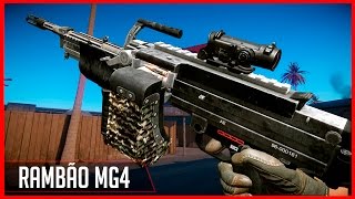 WARFACE Arma esquecida  MG4  Motel [upl. by Lyris]