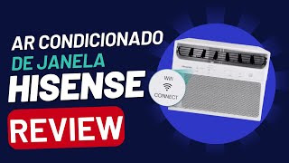 Review Ar Condicionado De Janela Hisense 8500 BTUs review tutorials baby hisense [upl. by Ulrick602]