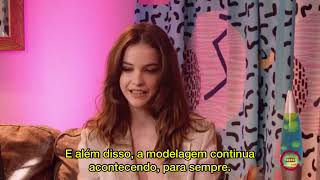 LEGENDADO  Entrevista com Barbara Palvin e Eva Dolezalová no Festival de Cinema Mammoth [upl. by Yssak179]