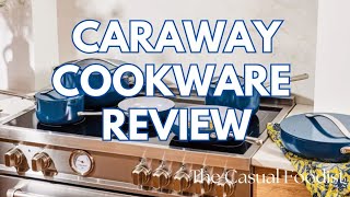 Caraway Cookware Review  Beautiful Nonstick Cookware for your Kitchen [upl. by Onaivatco584]